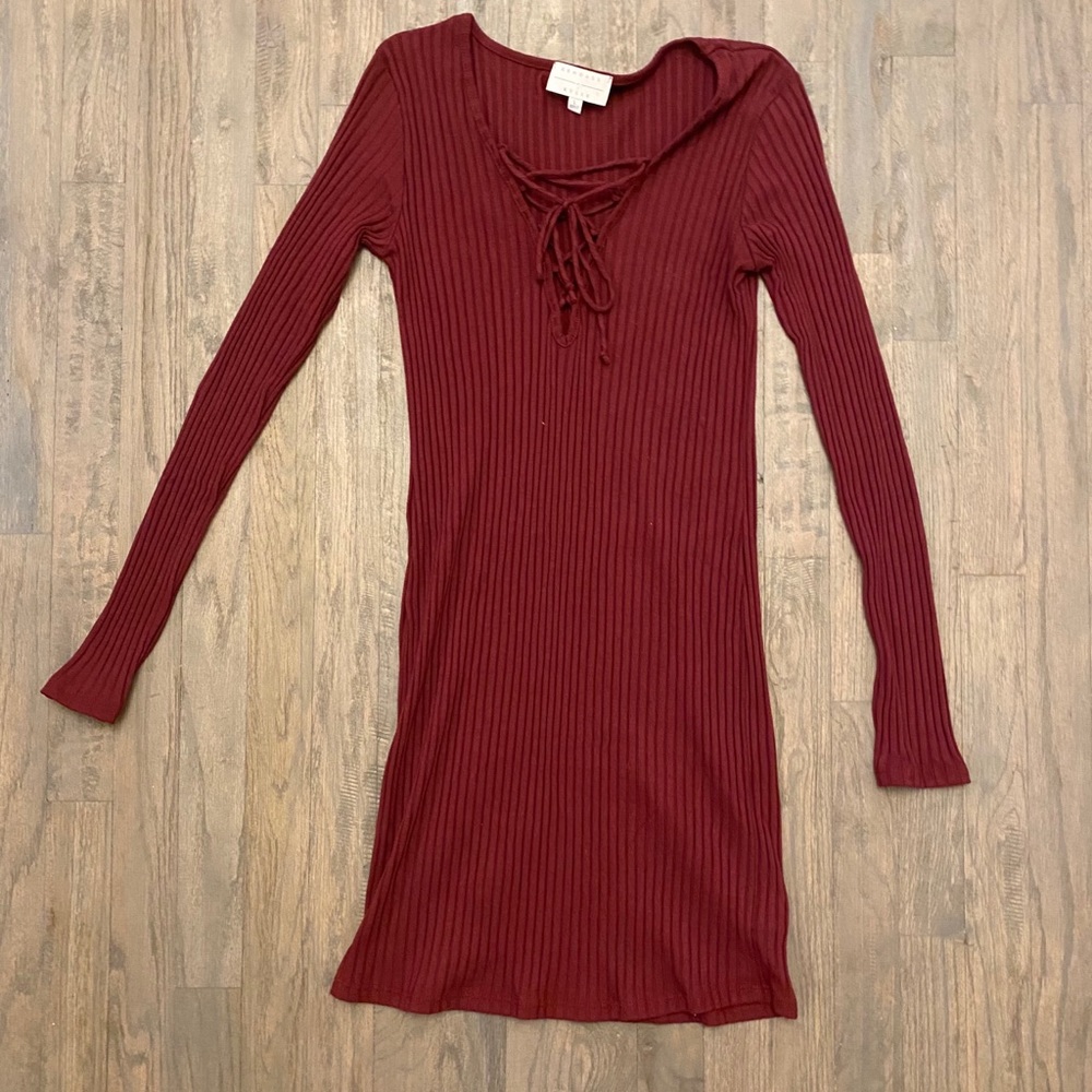 Kendall & Kylie Ribbed Dress